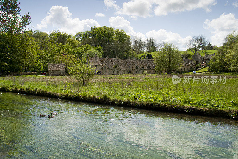 风景如画的科茨沃尔德- Bibury